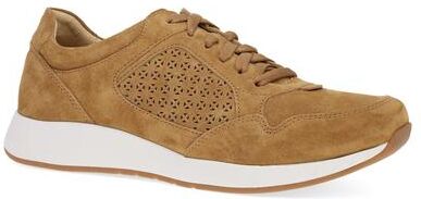 Women's Catie Laceup Sneaker by Dansko in Tan (Size 41 M)