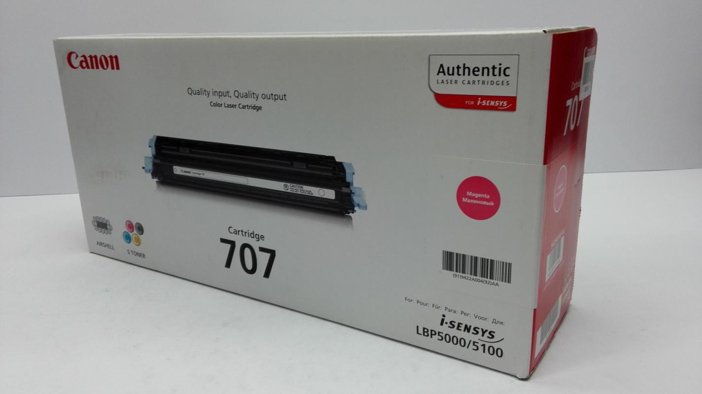 Canon 707M Toner Cartridge voor Laserprinters