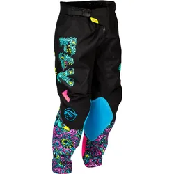 Fly Racing Kinetic Mutant, Trikot Jugend - Schwarz/Türkis/Pink - 26