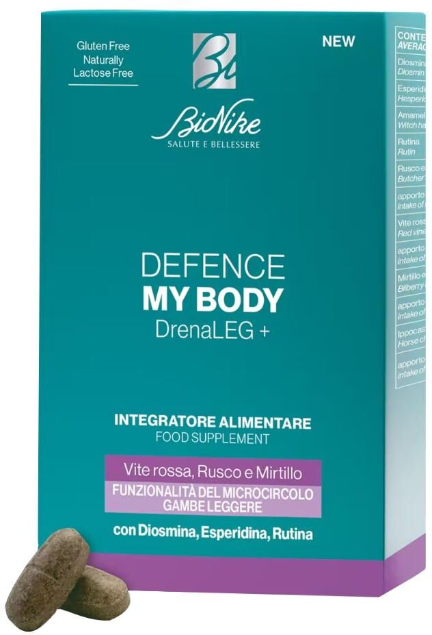 Bionike Defence My Body Drena Leg+, 60 compresse