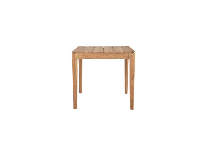 Ethnicraft - Table carrée Bok OUTDOOR - Bois naturel - Teck massif - Designer Alain van Havre