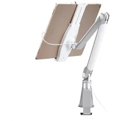 Neomounts TABLET-D100 Tablet Tischhalterung mit Tischklemme, silber