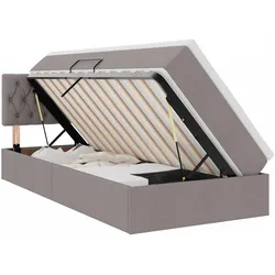 vidaXL, Bett, Mina Tufted design (90 x 190 cm)