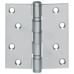 Intersteel Kugellagertürscharnier VA ktg.89x89mm DIN L/R ma ausziehb.Stift