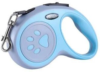 Uplift Essentials Retractable Nylon Dog Leash For Small Pets 3m Or 5m Length 5m blue