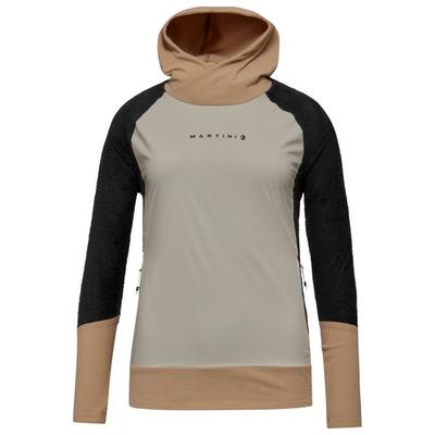 Martini - Women's Wildtrack Rock IN Hybrid Hoodie - Fleecepullover Gr XL grau