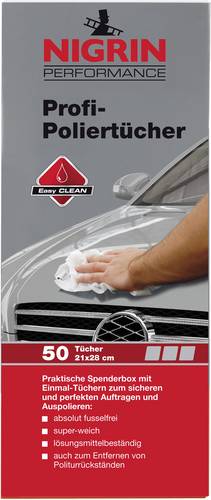 Nigrin 73898 Autopoliturtücher 50St.