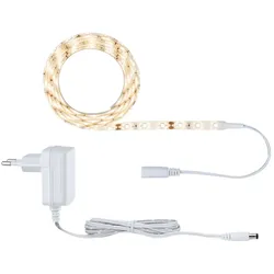 Paulmann 78953 SimpLED LED Strip Warmweiß Komplettset 1,5m beschichtet 5W 300lm/m 60 LEDs/m 3000K