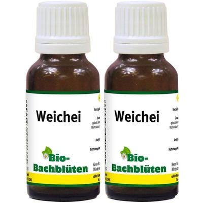 Bachblüten Weichei flüssig vet. 2x 2x20 ml Flüssigkeit