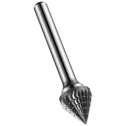 Dormer, Fräser, Frässtift Ø 12.7 Kopflänge 11 mm Schaft-Ø 6 mm HM Blank