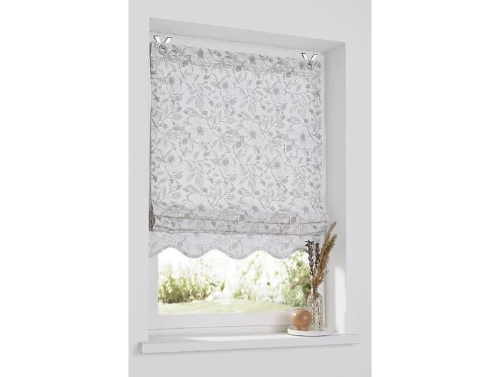 Store bateau Finja 100 x 140cm Blanc