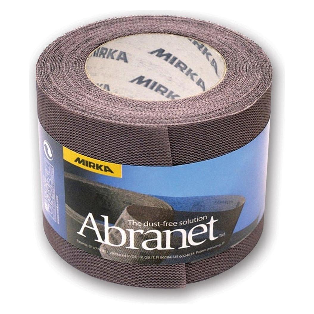 Mirka ABRANET Schleifpapier Rolle 75mm x 10m P120 Schleifrolle Klett ( 545BI001123R ) (37941191)