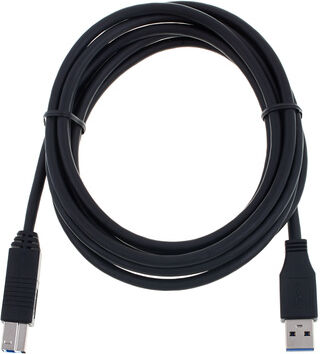 pro snake USB 3.0 Cable 3,0m Schwarz