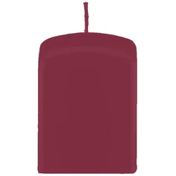 Kopschitz Kerzen Quader Kerzen, Block Kerzen, quadratische Kerzen Bordeaux 8 x Ø 7/7 cm, 8 Stück