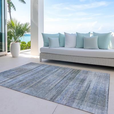 Addison Rugs Machine Washable Indoor/ Outdoor Chantille Contemporary Imprints Rug