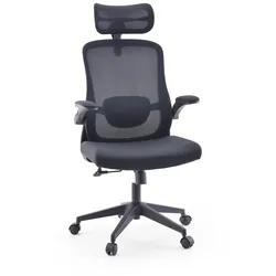 Bürostuhl / Drehstuhl Vertuflex 3D Netzstoff / Sitz Stoff schwarz mybuero