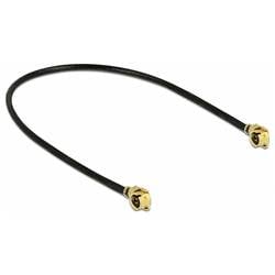 Delock WLAN-Antennen Anschlusskabel [1x IPEX-Stecker - 1x IPEX-Stecker] 10 cm Schwarz 89607