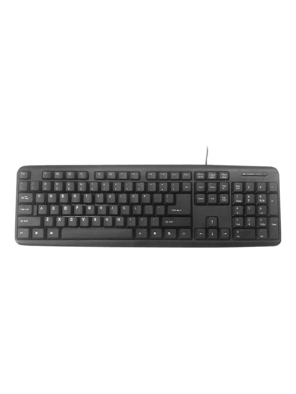Gembird KB-U-103 - keyboard - Russian - black - Tastatur - Russich - Schwarz