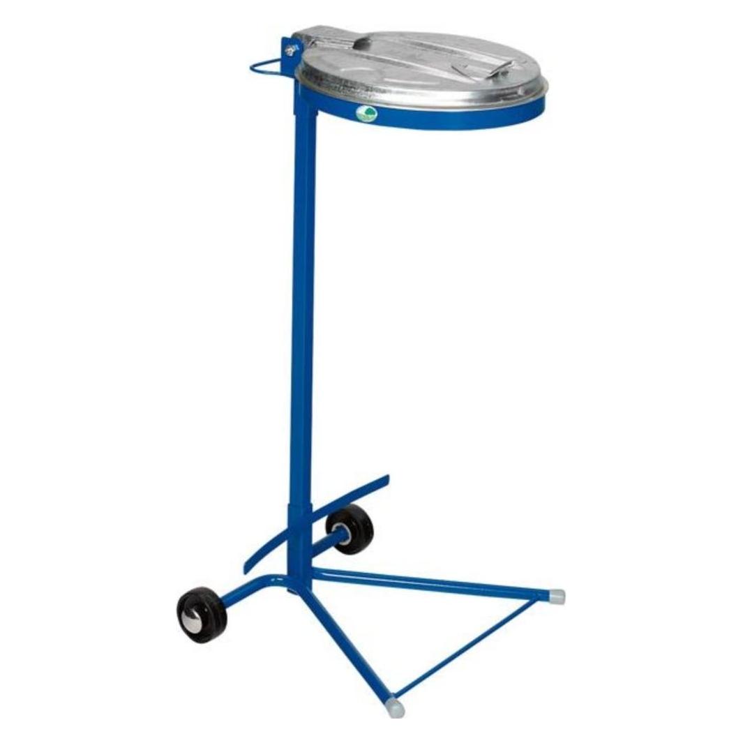 VAR Abfallsammler 120 l blau fahrbar ME-Deckel (120 l) (230412)