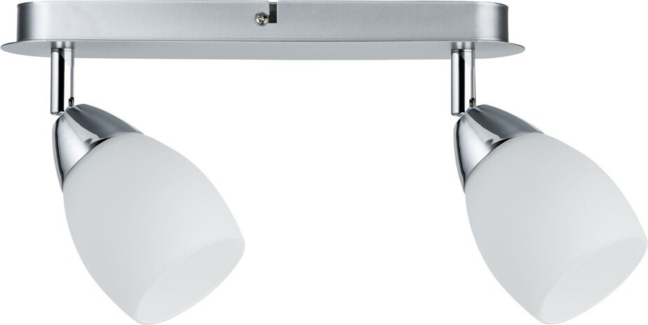Paulmann Spotlight Wolballed Max LED, 2x10W GU10, Chroom/Mat/Opaal