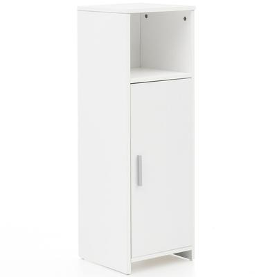Badschrank, Stilvoll, zeitloses Design, kratzfestes Melaminharz. 30x30x96 cm | Kadima Design