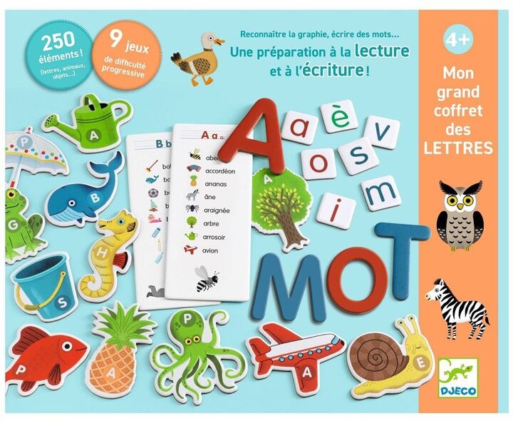 Mon Grand Coffret des lettres - Djeco