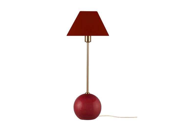 Globen Lighting Lampe de table Iris 20 Bourgogne