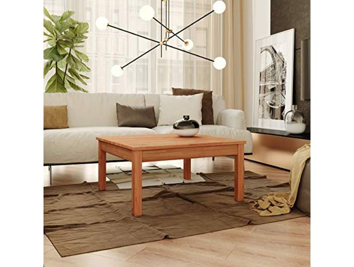 Krok Wood Couchtisch Tomas aus Massivholz (Buche, 75 x 50 x 45 cm)