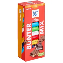 Ritter SPORT Mini bunter Mix Turm Schokolade