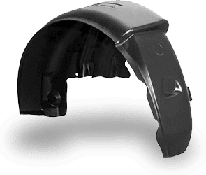 DIEDERICHS 1672008 Wheel arch liner