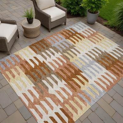Addison Rugs Machine Washable Indoor/ Outdoor Modern Stacks Chantille Rug