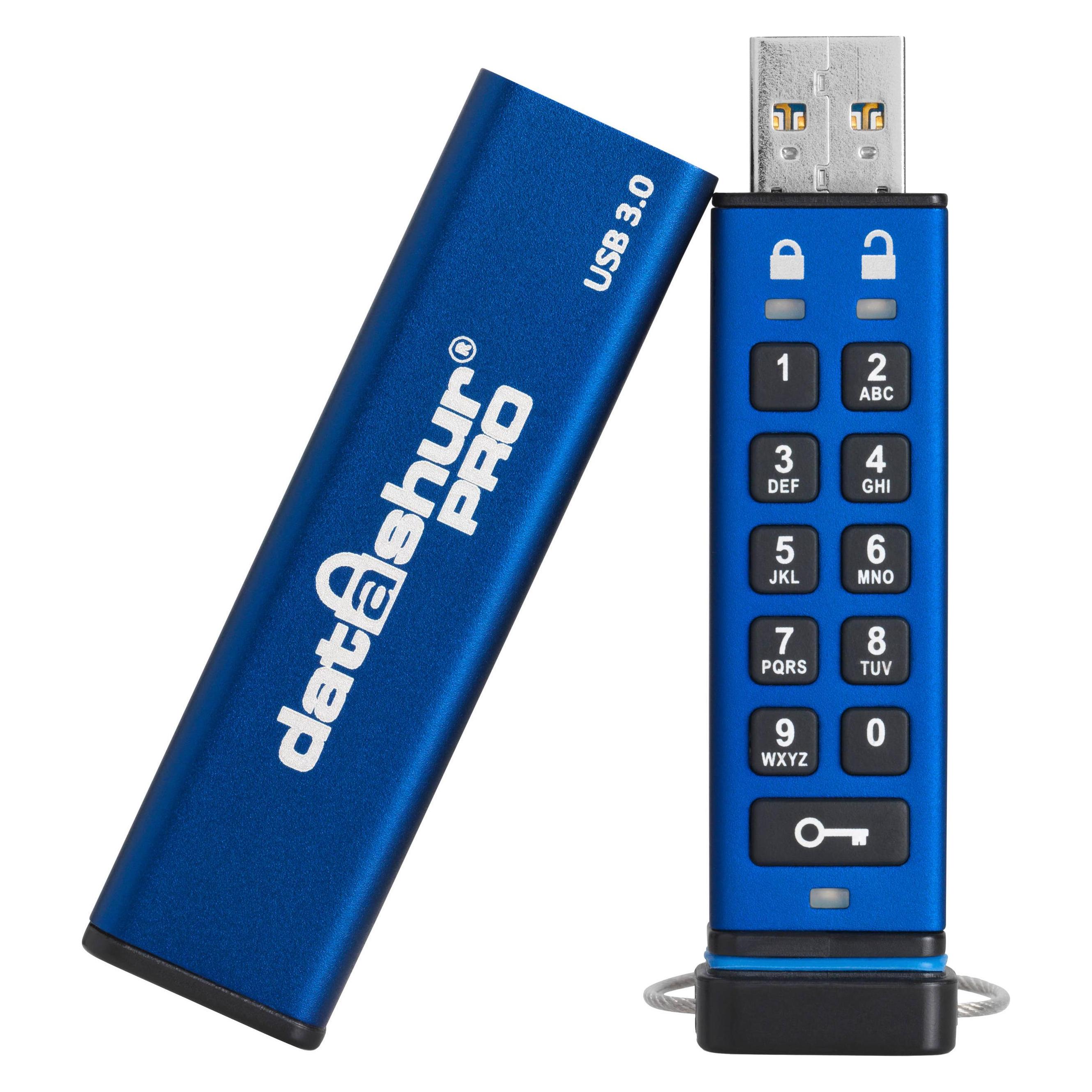 iStorage Datashur Pro (64 GB, USB-A) (IS-FL-DA3-256-64)