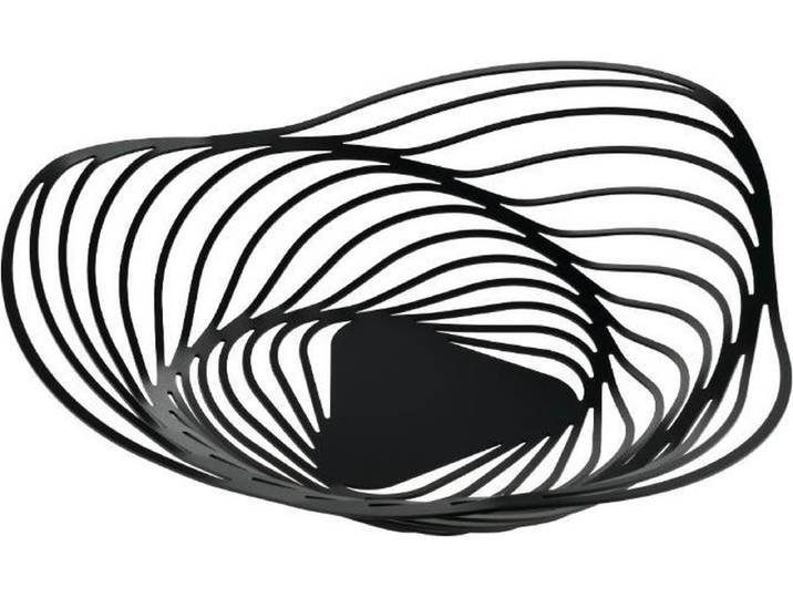 ALESSI TRINITY SCHAAL - FRUITSCHAAL 43CM ZWART