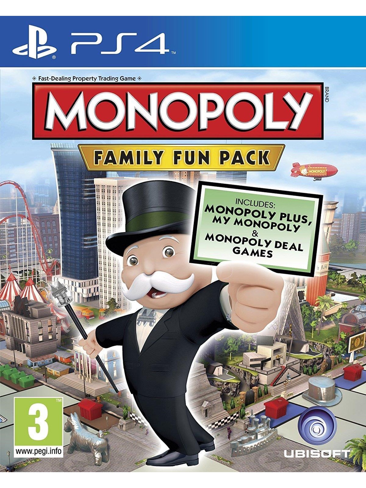 Monopoly: Family Fun Pack - Sony PlayStation 4 - Unterhaltung - PEGI 3