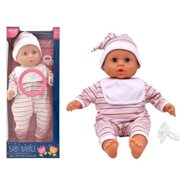 Dolls World Lalka Baby Babble 38cm (18m+)