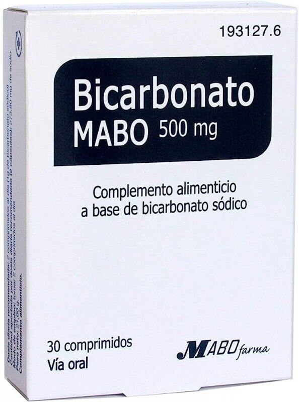 Mabo Bicarbonate 500 mg 30 Tablets