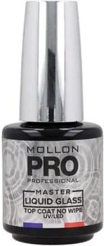 Mollon Pro Master Liquid Glass Top Coat N. Wipe 12 ml