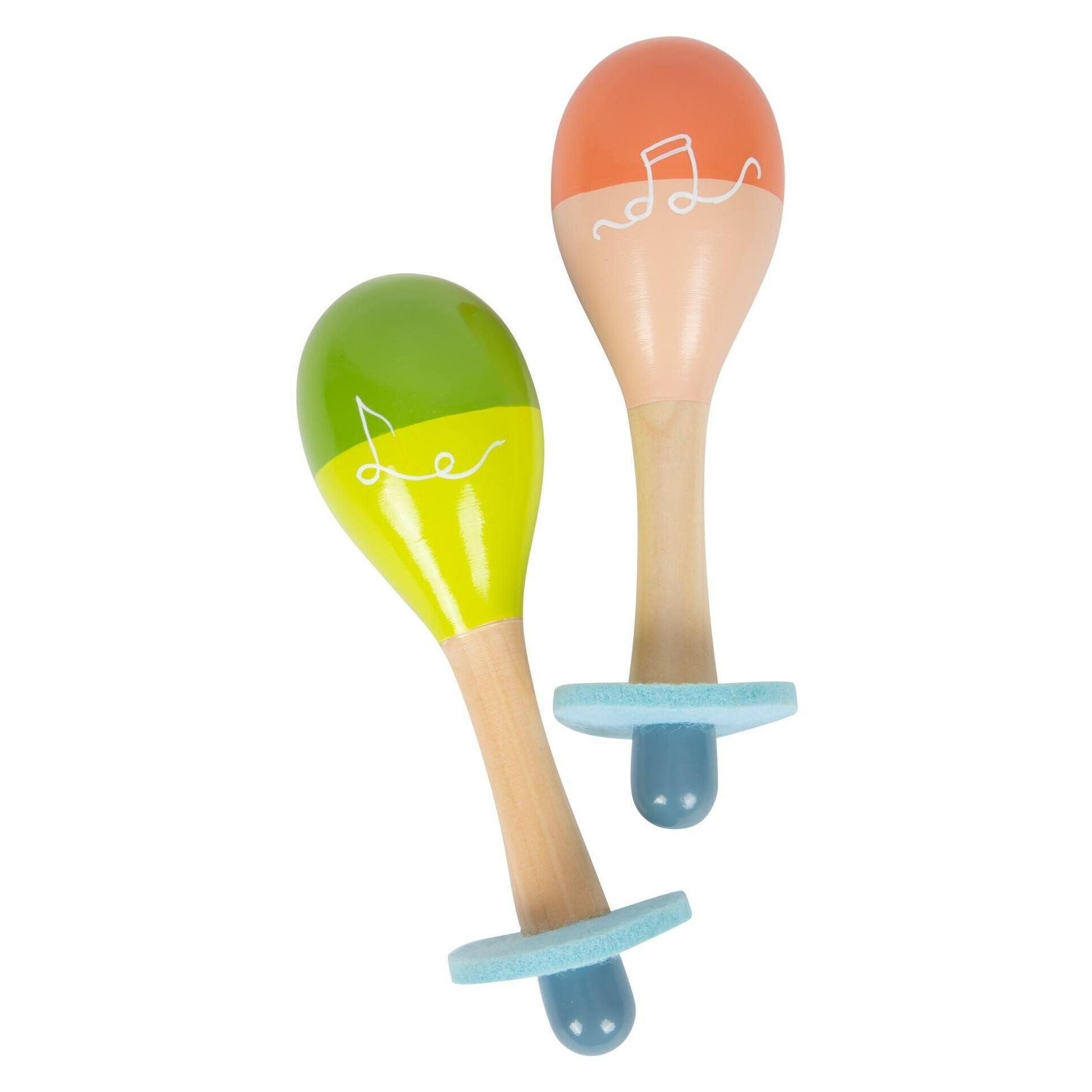 small foot Maracas Groovy Beats (Deutsch, Englisch, Französisch, Italienisch) (12251)