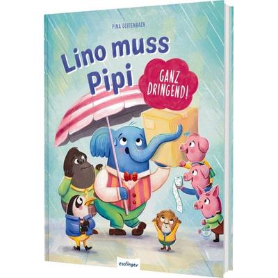 Lino muss Pipi (ganz dringend!), Gebundene Ausgabe von Pina Gertenbach, Esslinger in der Thienemann-Esslinger Verlag GmbH, 978-3-480-23973-3