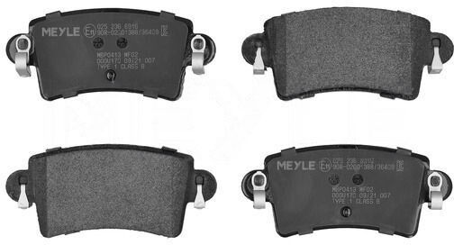 MEYLE 025 236 6916 Brake pad set