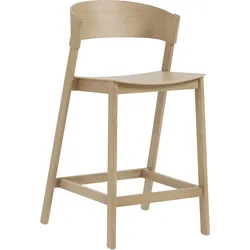 Cover Hocker 65 cm helle Eiche