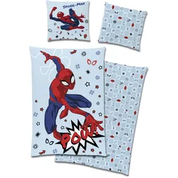 Marvel Wende-Bettwäsche 135x200cm Spiderman - B/L ca. 135.00x200.00