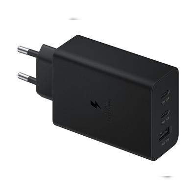 Samsung EP-T6530 - Netzteil - 65 Watt - 3.5 A - SFC 2.0, PD 3.0, SFC, AFC, QC - 3 Ausgabeanschlussstellen (2 x USB-C, USB)