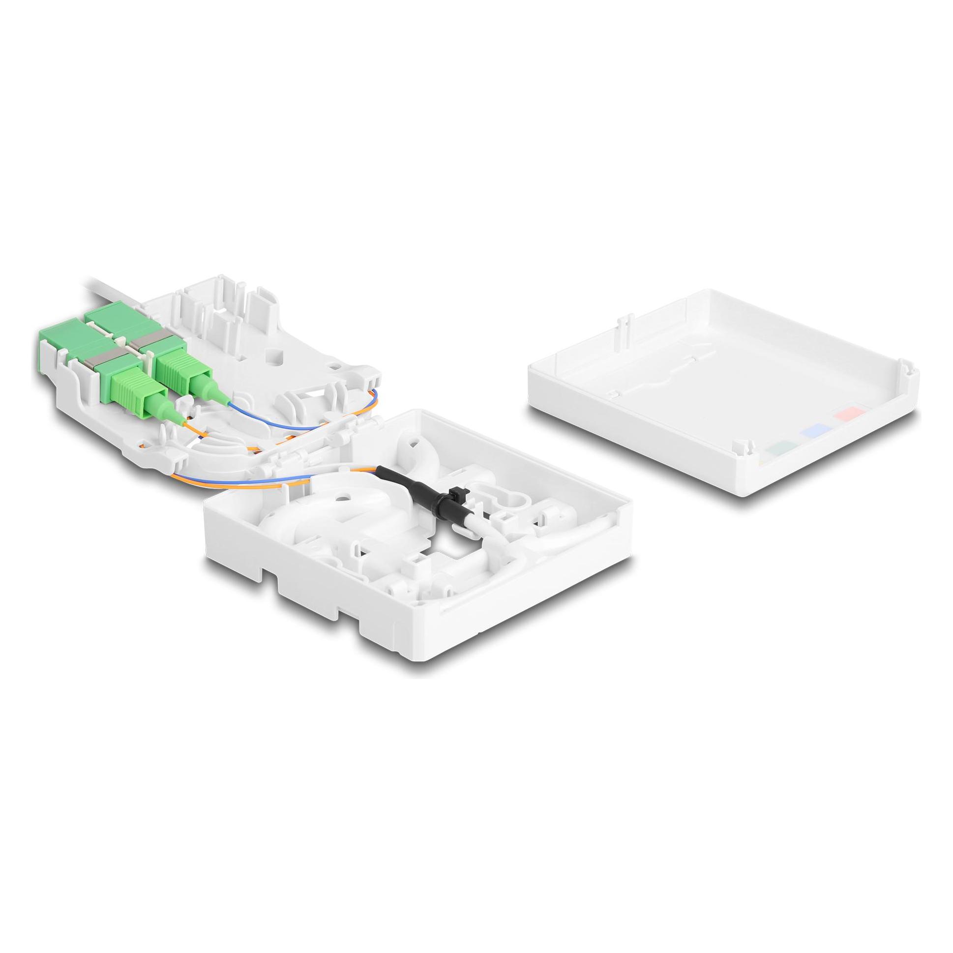 Delock LWL Anschlussdose (Spleissbox) (85932)