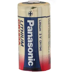 Panasonic Batterie 18 Stück CR123A (18 Stk., CR123A, 1550 mAh), Batterien + Akkus