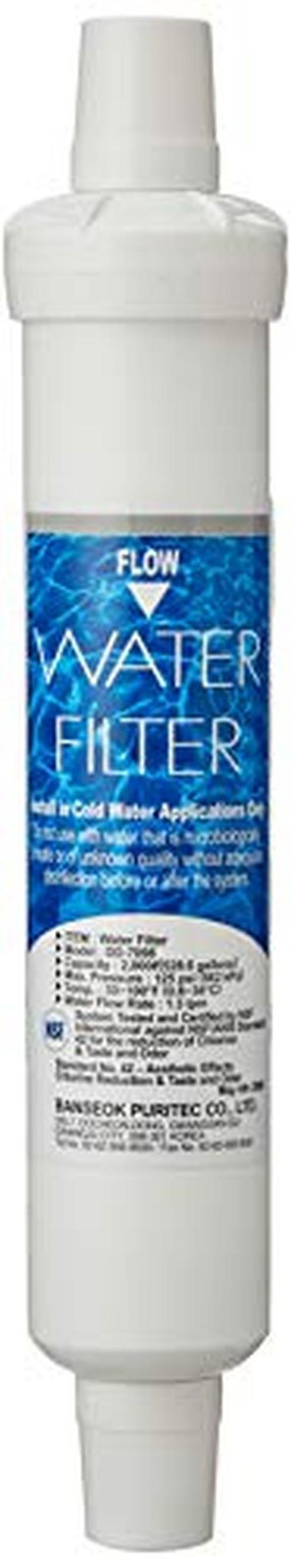 Elzusha 3x Waterfilter voor Koelkast, Compatibel met Diverse Merken