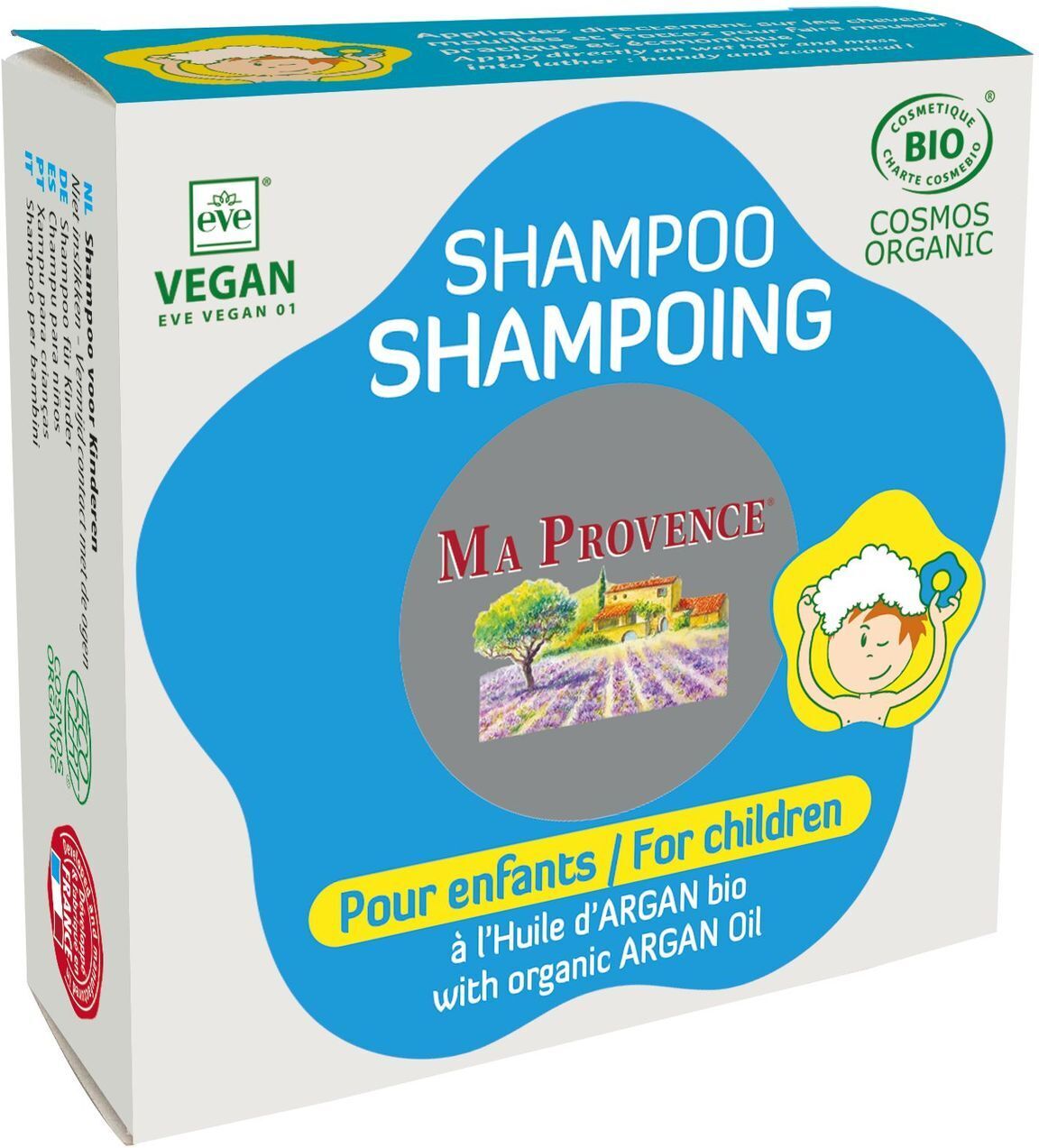 Ma Provence Shampooing Solide Bio Pour Enfants 85 g