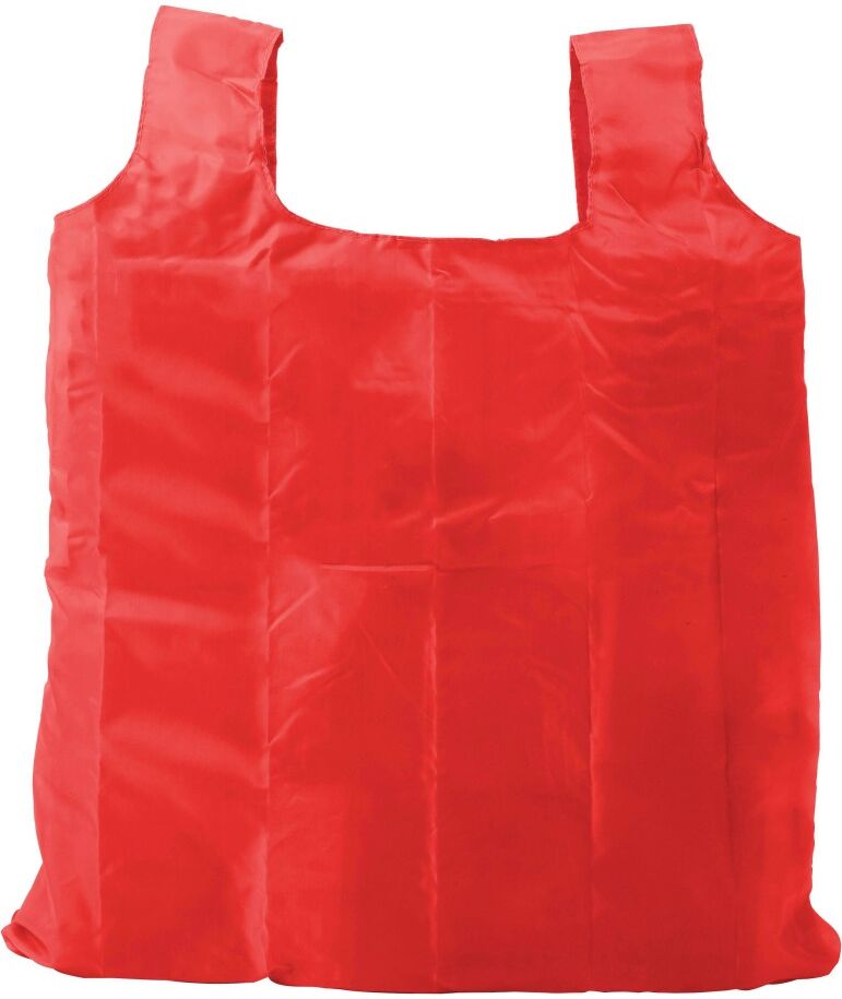 Sac publicitaire shopping pliable Vera rouge