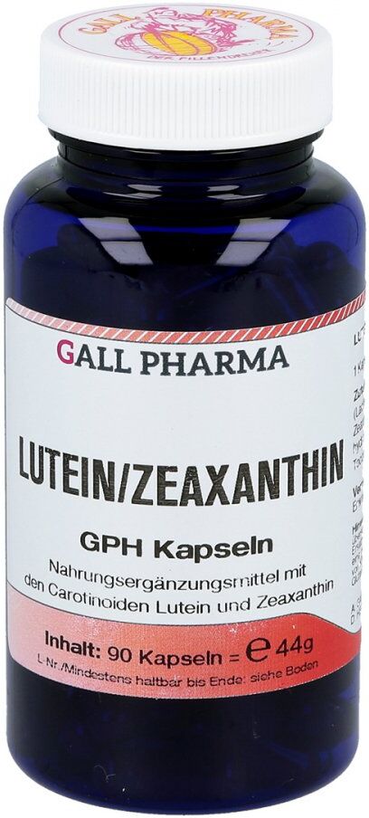 Lutein Zeaxanthin Gph Kapseln 90stk