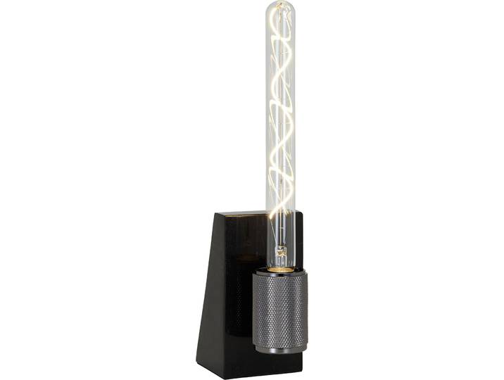 Tischlampe Pattie schwarz Marmor/Metall/Glas H 17 cm 270 lm - LED - Lichtfarbe: Extra warmweiss - LED Energiesparlampen